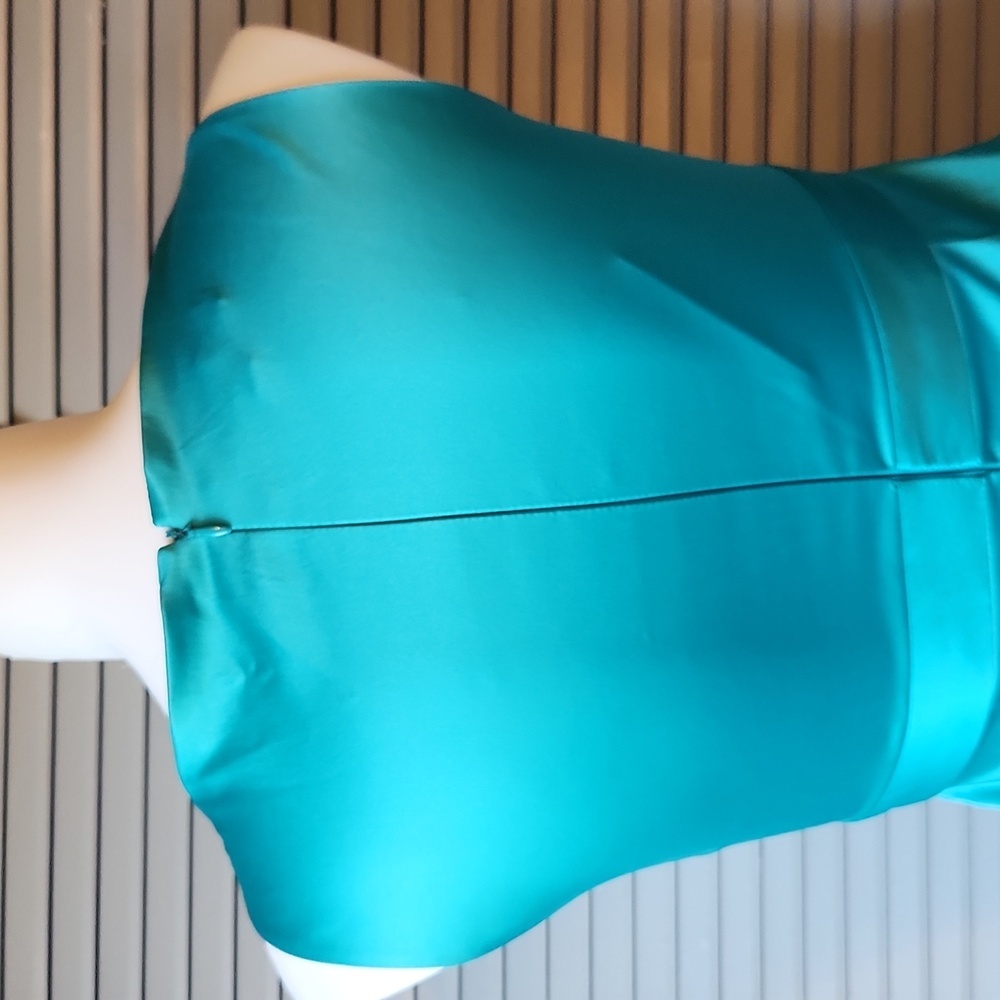 Evan Picone Turquoise Dress - Picture 9 of 13